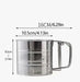 Kitchen Baking Tool - Small Silver Flour Sifter Cup murukali.com
