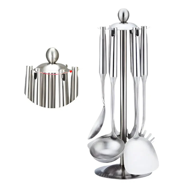 Kitchen Utensil Set – 6 Piece Stainless Steel Murukali.com