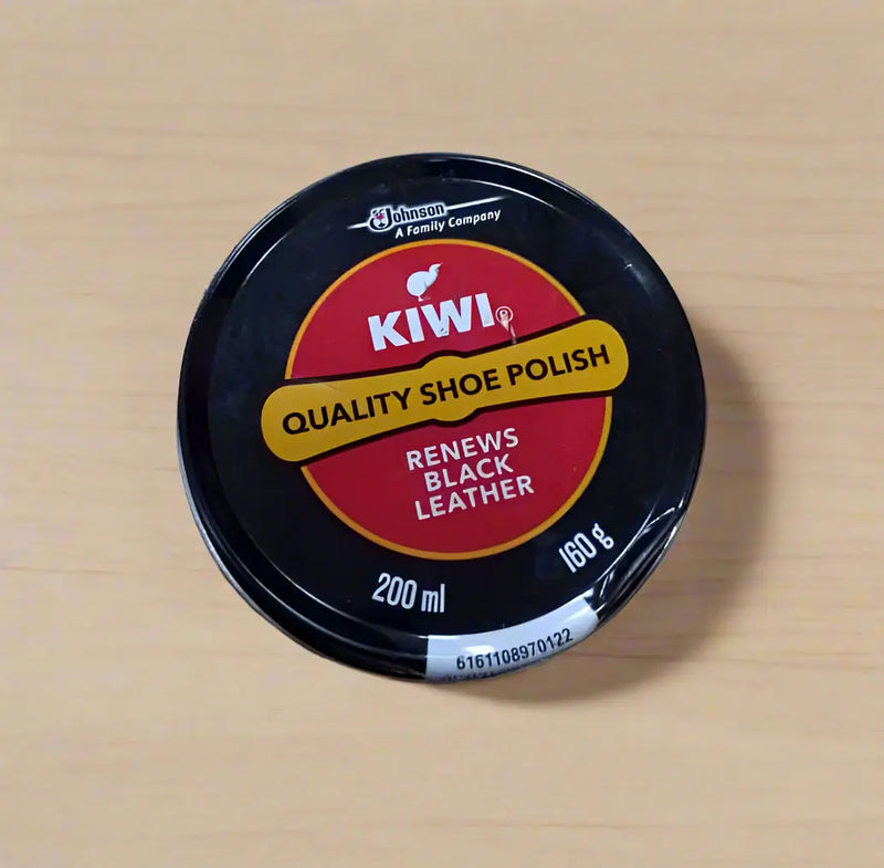 Kiwi Quality Shoe Polish Renew Black 200ml Murukali.com