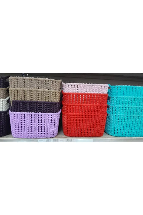 Knitted-Style Home Storage Basket murukali.com