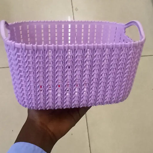 Knitted-Style Home Storage Basket murukali.com