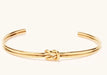 Knot Wire Cuff Bracelet, Maman Fatu