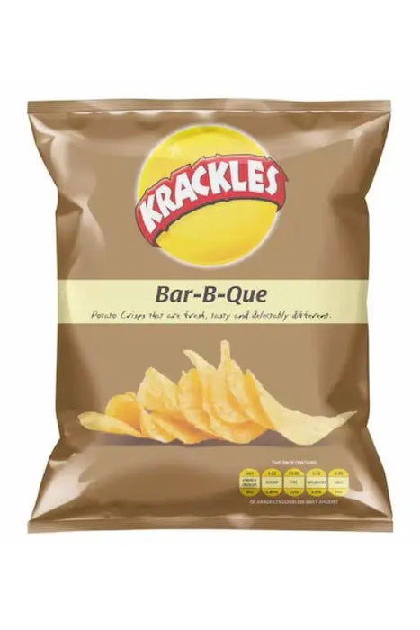 Krackles Barbque Potato Crisps 125g murukali.com