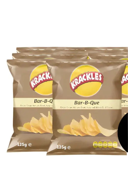 Krackles Barbque Potato Crisps 125g murukali.com