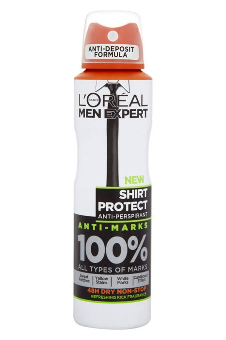 L'Oreal Men Expert Shirt Protect 48H Anti-Perspirant Deodorant 250ml murukali.com
