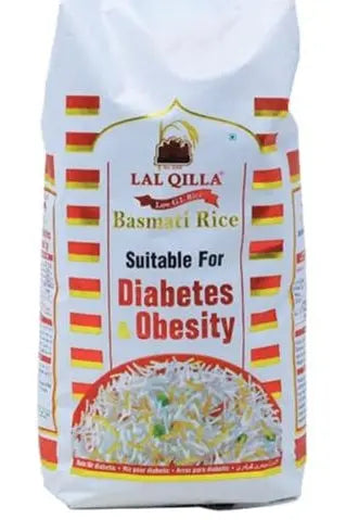 LAL QILLA BASMATI RICE SUITABLE FOR DIABETES & OBESITY / 1KG Murukali.com