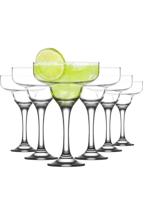 LAV Misket 6-Piece Margarita Cocktail Glasses Murukali.com