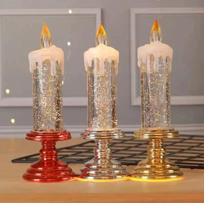 LED Candles With Pedestal/ PC Igabe Delice