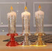 LED Candles With Pedestal/ PC Igabe Delice