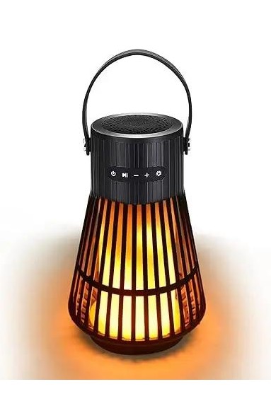 LED Flame Bluetooth Speaker – Flame Atmosphere & Music in One Murukali.com