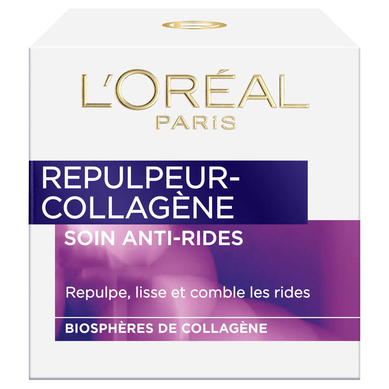 L'OREAL Repulpeur collagène soin anti-rides 50ml murukali.com