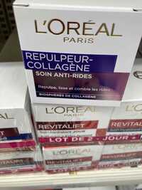 L'OREAL Repulpeur collagène soin anti-rides 50ml murukali.com