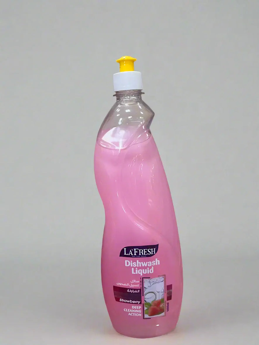 La Fresh Dishwash Liquid Strawberry 1L - Murukali.com