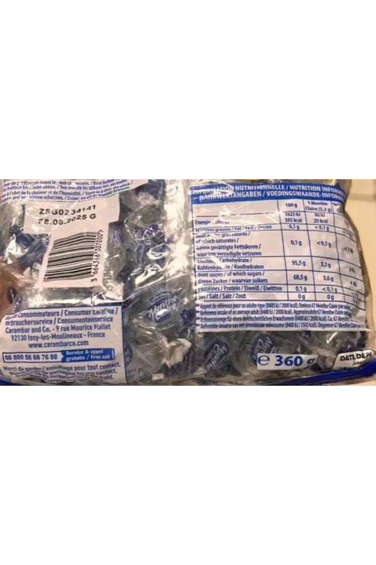 La Pie Qui Chante Menthe Claire Mint Candies 360G Murukali.com