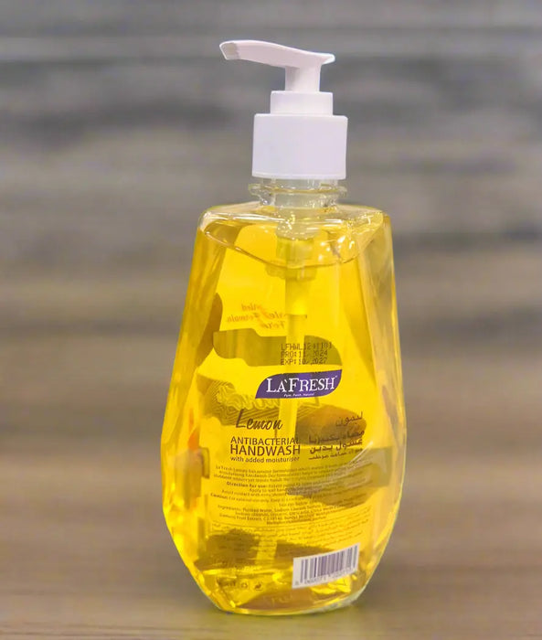 LaFresh Lemon Antibacterial Handwash with Added Moisturizers - 400ml Murukali.com