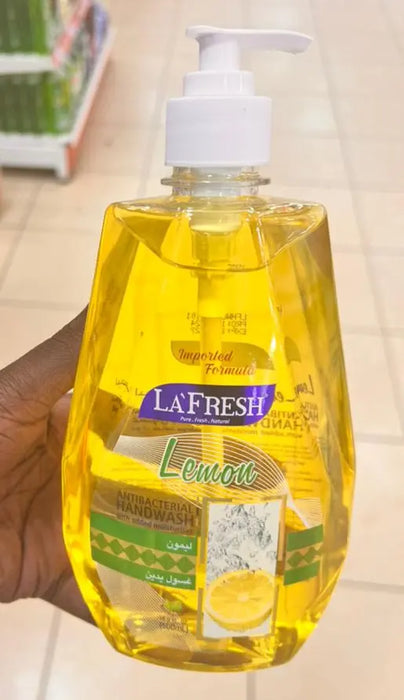 LaFresh Lemon Antibacterial Handwash with Added Moisturizers - 400ml Murukali.com