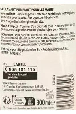 Labell Hygiène+ Gel Lavant Mains Purifiant Hand Wash Murukali.com