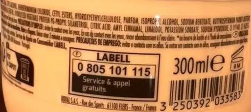 Labell Masque Très Doux au Karité & Macadamia 300ml Murukali.com