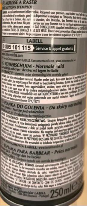 Labell Men Shaving Foam – Moisturizing Shaving Foam for Normal Skin Murukali.com
