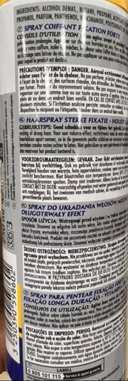 Labell Spray Coiffant Fix Up Fixation Forte 250ml Murukali.com