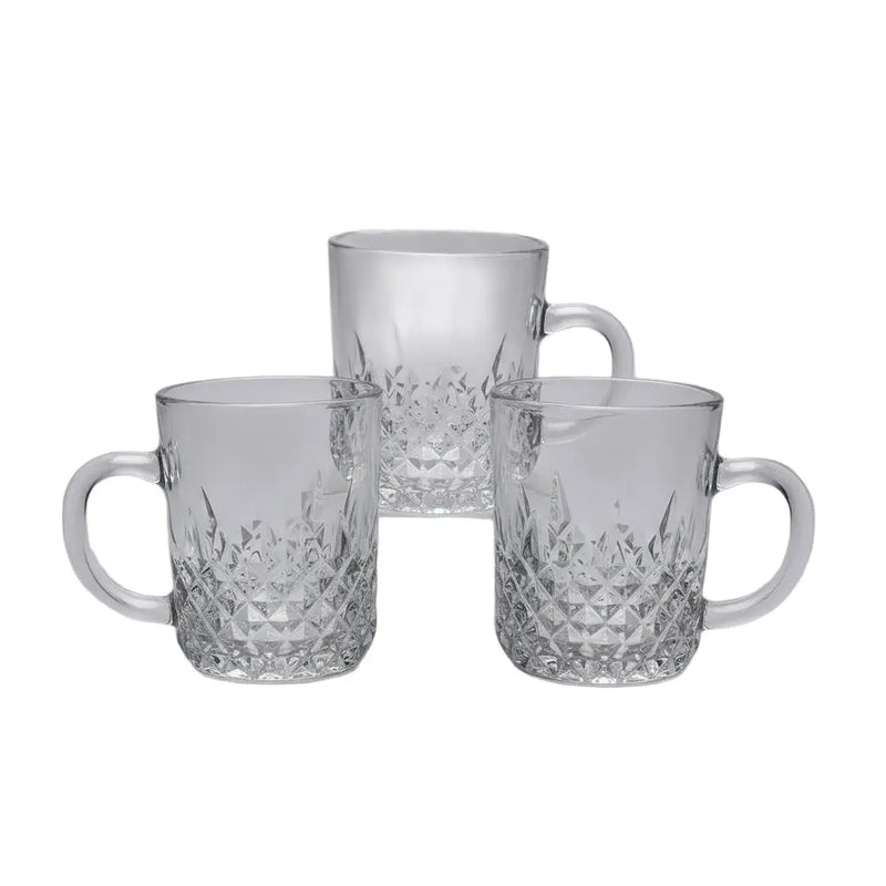 Lang Ku Glass Mugs – Set of 6pcs Murukali.com