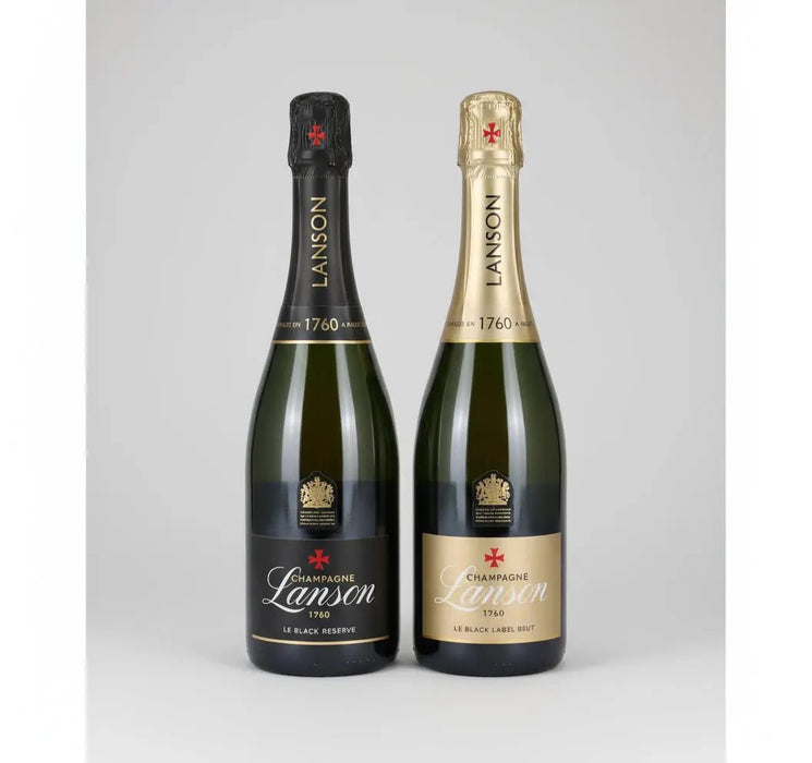 Lanson Champagne – Le Black Label Brut & Le Black Réserve Brut 7500ml Murukali.com