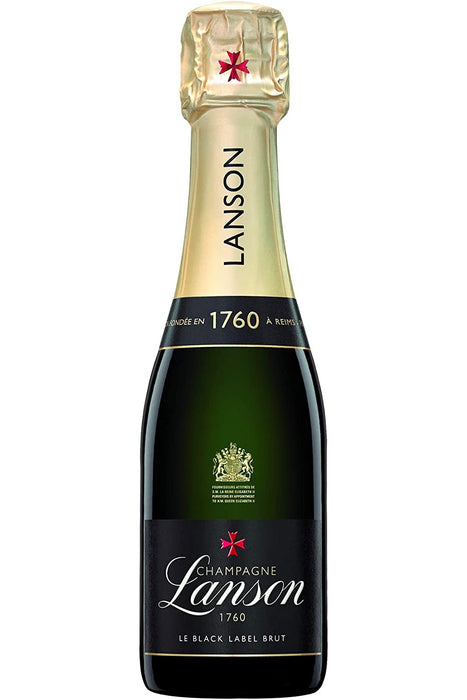 Lanson Le Black Label Brut Champagne, 200ml murukali.com