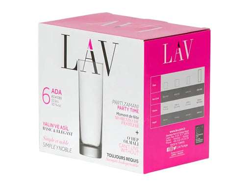 Lav Highball Set of 6 Pcs Murukali.com