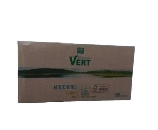 Le Réflexe Vert Mouchoirs 100pcs White Murukali.com