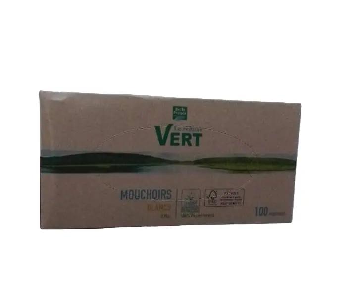 Le Réflexe Vert Mouchoirs 100pcs White Murukali.com