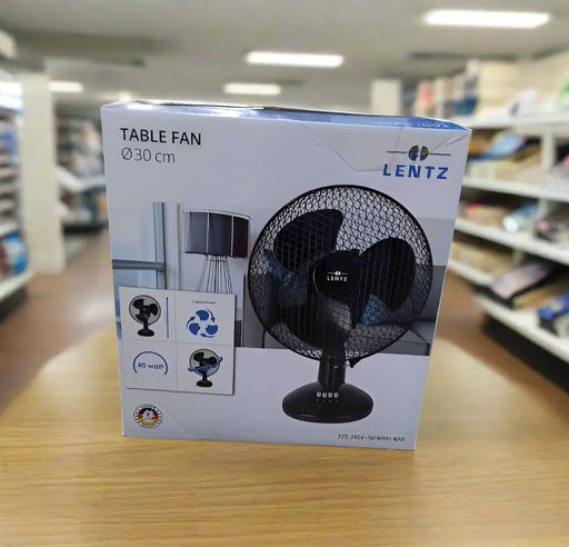 Lentz Table Fan 30cm  Watt 40 Murukali.com