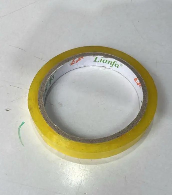 Lianfa Transparent Yellow Adhesive Tape Roll Murukali.com