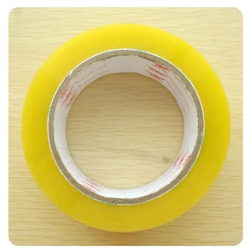 Lianfa Transparent Yellow Adhesive Tape Roll Murukali.com