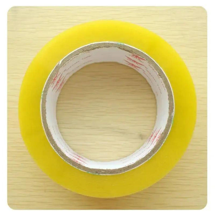 Lianfa Transparent Yellow Adhesive Tape Roll Murukali.com