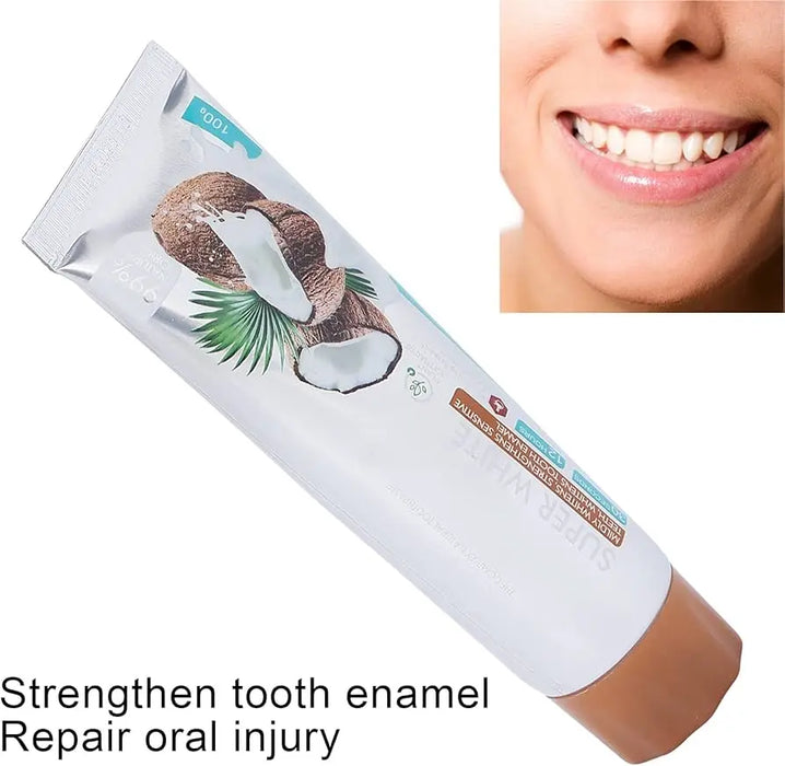 Lidercare Antimicrobial Peptide Toothpaste 100g - Coconut Oil Infused Murukali.com