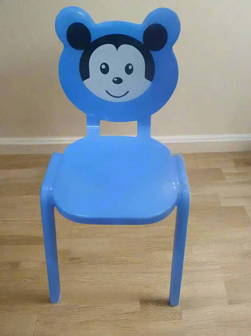 Light Blue Plastic Chair Murukali.com