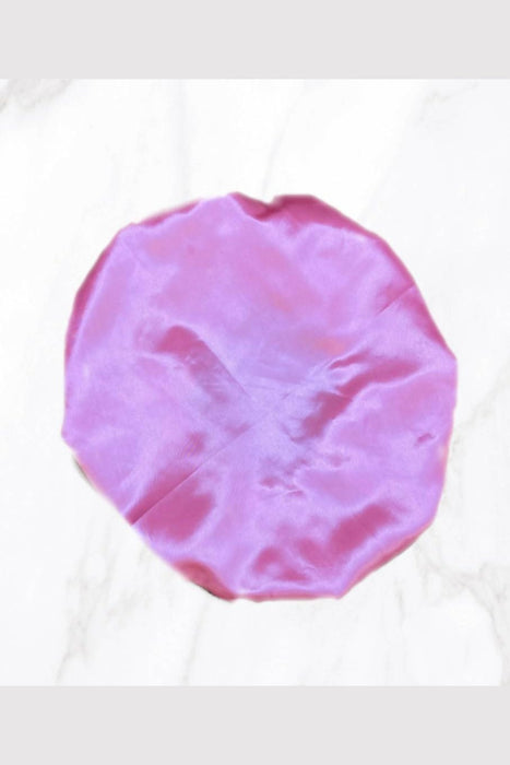 Light Purple satin Bonnet murukali.com