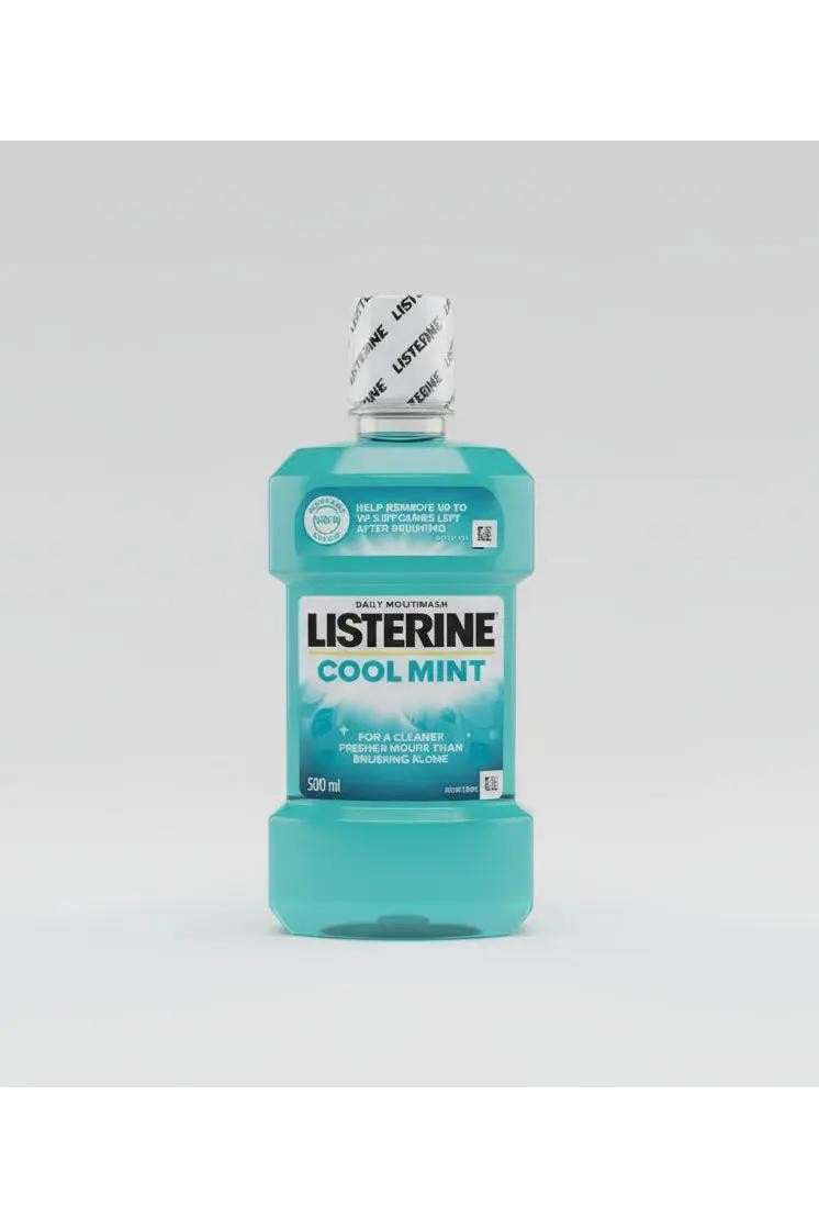 Listerine Cool Mint Daily Mouthwash 500ml Murukali.com