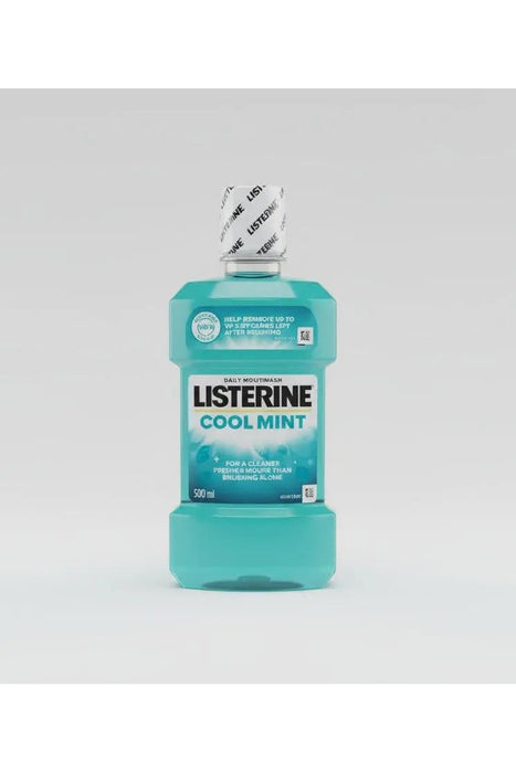 Listerine Cool Mint Daily Mouthwash 500ml Murukali.com