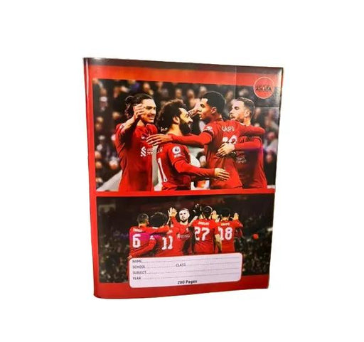 Liverpool Football Club themed Notebook Page200 Square Box Murukali.com