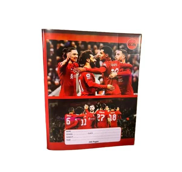 Liverpool Football Club themed Notebook Page200 Square Box Murukali.com