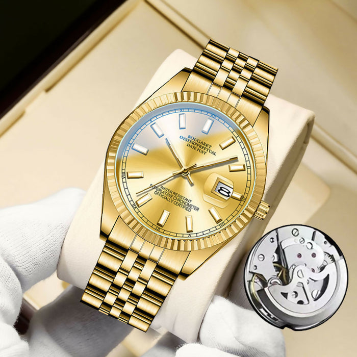 Fan-Exclusive: Luxury Swiss Gold Datejust Men's Watch