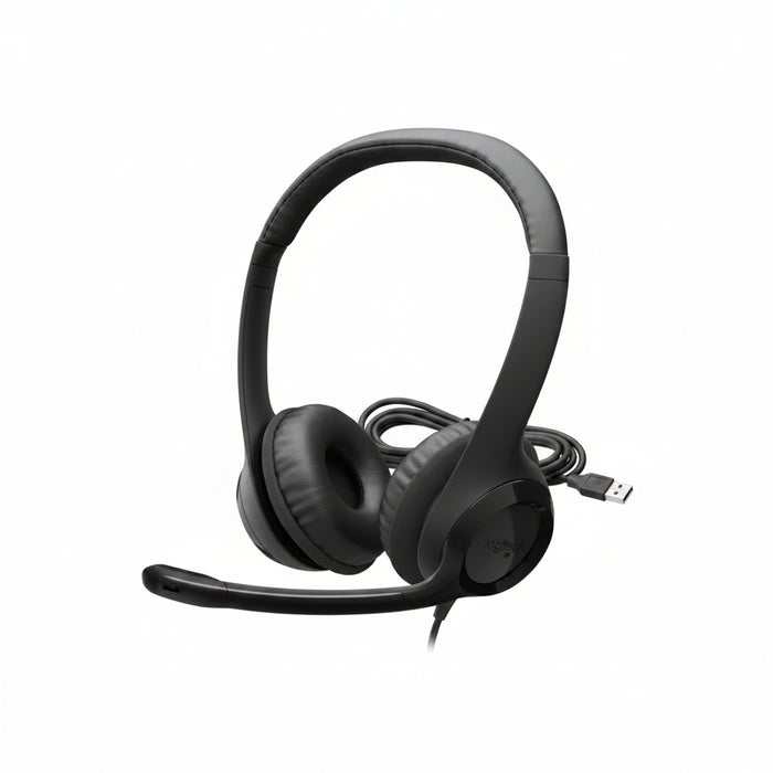 Logitech H390 Wired Headphones With Mic, USB Headset