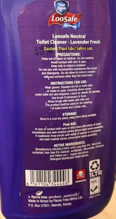 Loosafe Superstrength Toilet Cleaner Neutral - Lavender Fresh Murukali.com