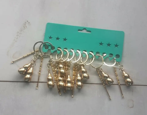 Lord Hanuman Gada Keychain 1pc Murukali.com