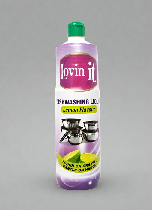 Lovin it Dishwashing Liquid Soap, Lemon Flavour 1L Murukali.com