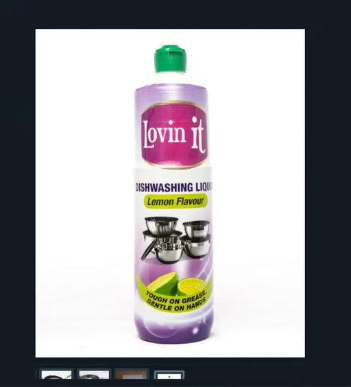 Lovin it Dishwashing Liquid Soap, Lemon Flavour 1L Murukali.com