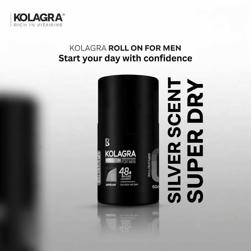 Kolagra Deodorant Roll on 60 ml for men