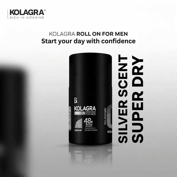 Kolagra Deodorant Roll on 60 ml for men