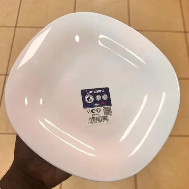 Luminarc Carine White Dinner Plate 1pcs Murukali.com